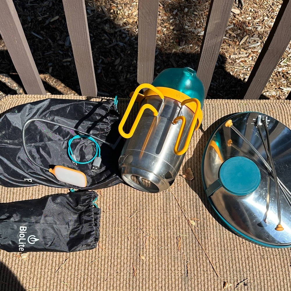Biolite Stainless Steel Camp Stove Set